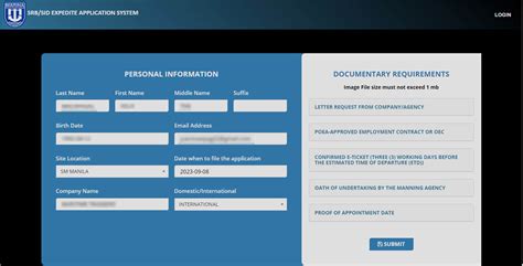 www. sidbooking.com|MARINA SID/SRB ONLINE APPOINTMENT APPLICATION .